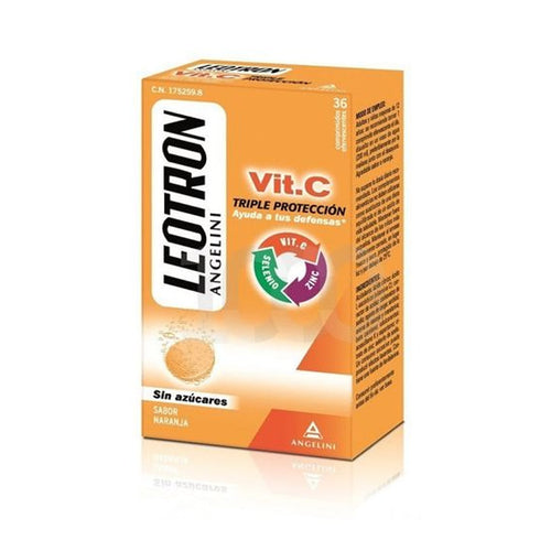 Leotron Vitamin C Tablets 36 Units Jag Couture Beauty