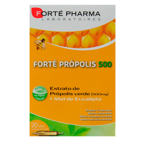 Forté Pharma Forté Própolis 500mg 20 Amp - Jag Couture Beauty