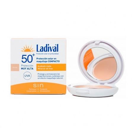 Protector Solar Con Maquillaje Compacto Arena Fps50 10g Ladival - Jag Couture Beauty
