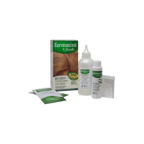 Farmatint 8r Rubio Claro Cobrizo 135ml Jag Couture Beauty