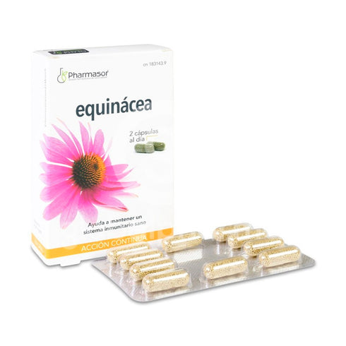 Pharmasor Echinacea Continued Action 30 Capsules - Jag Couture Beauty