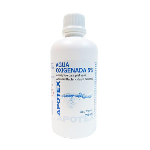 Apotex Agua Oxigenada 5 250ml - Jag Couture Beauty