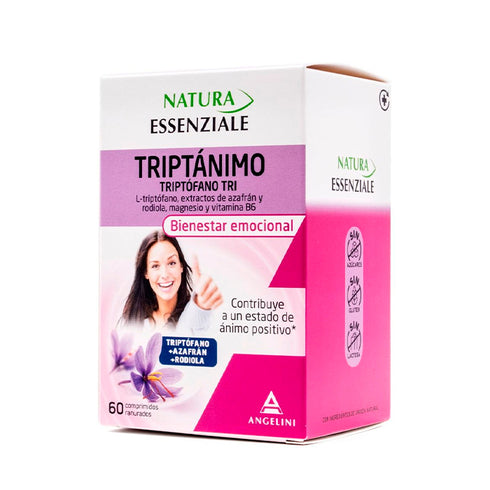 Angelini Natura Tryptophan Tri 60 Tablets - Jag Couture Beauty