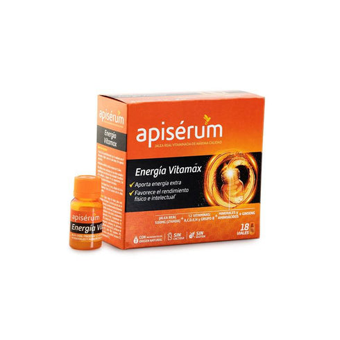 Apisérum Apiserum Energia Vitamax 18 Vials Jag Couture Beauty