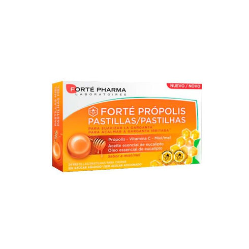 Forté Pharma Própolis Miel 24 Pastillas Jag Couture Beauty