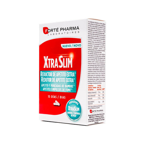 Forté Pharma Xtraslim Appetite Reducer 60 Capsules Jag Couture Beauty