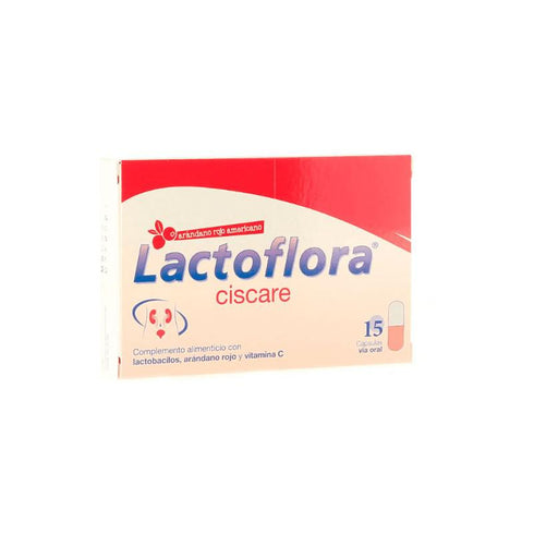 Lactoflora Ciscare Con Arándano Rojo Americano 15 Cápsulas Jag Couture Beauty