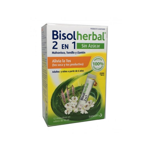 Bisolherbal 2 En 1 Sin Azucar 120ml - Jag Couture Beauty
