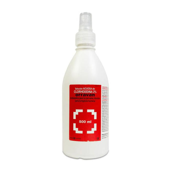 Chlorhexidine 2% Aqueous Solution 500ml Jag Couture Beauty