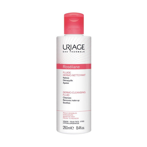 Uriage Roseliane Dermo Cleansing Fluid 250ml Jag Couture Beauty