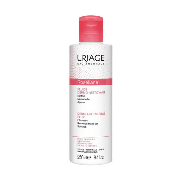 Uriage Roseliane Dermo Cleansing Fluid 250ml Jag Couture Beauty