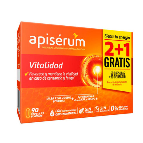 Apiserum Vitaminate 3 X 30 Capsules Jag Couture Beauty