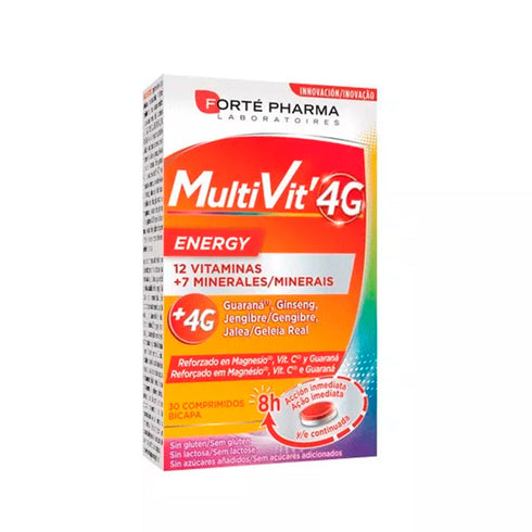 Forté Pharma Multivit 4G Energy 30 Tablets Jag Couture Beauty