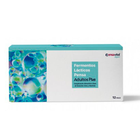 Pensavital Fermentos Lacticos Adultos Plus 12 Vial Jag Couture Beauty