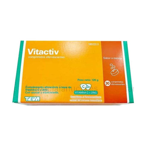 Teva Vitactiv 30 Effervescent Tablets 120g Jag Couture Beauty