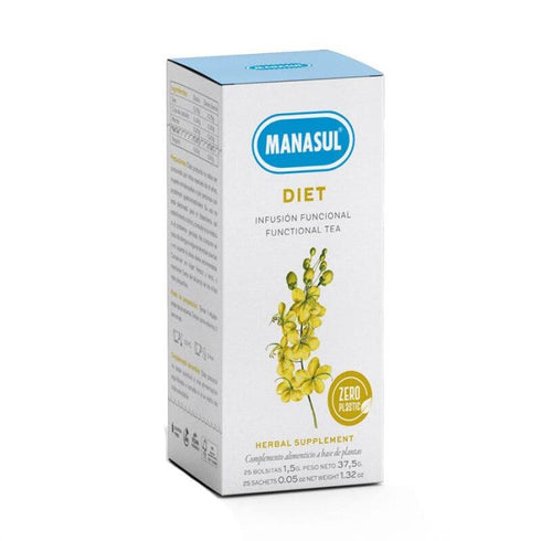 Manasul Diet Bio 25 Tea Sachets 37,5g Jag Couture Beauty
