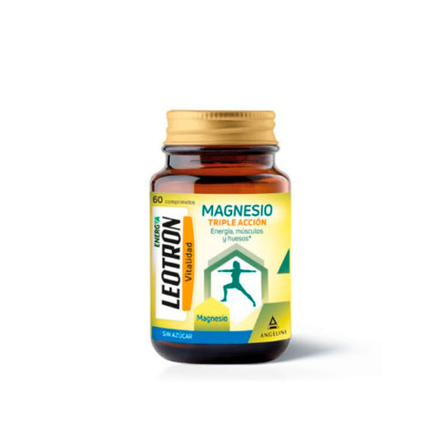 Leotron Magnesium Triple Action 60 Tablets Jag Couture Beauty