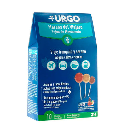 Urgo Traveller's Dizziness 10 Lollipops Jag Couture Beauty