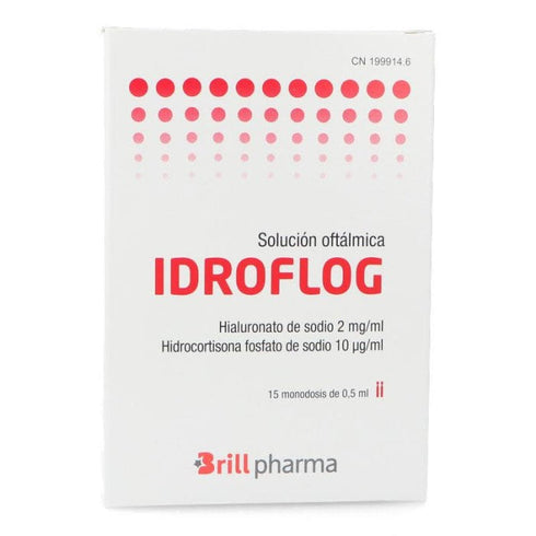 Brill Pharma Idroflog Ophthalmic Solution 15 Single Doses Jag Couture Beauty