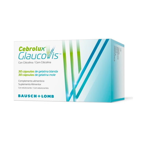 Bausch Lomb Cebrolux Glaucovis Tm 30 Capsules - Jag Couture Beauty