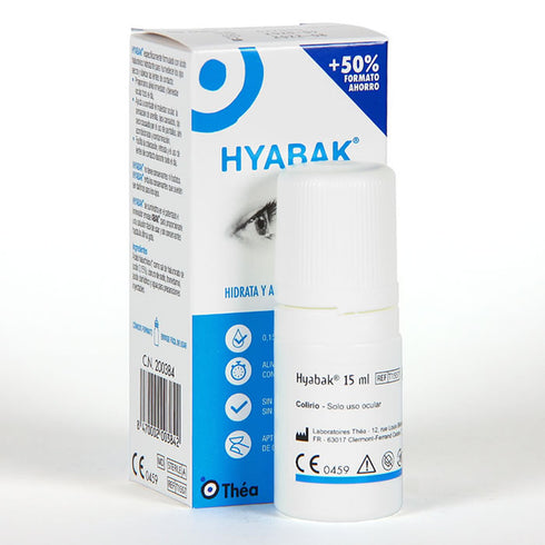 Hyabak Eye Lubricant 15ml - Jag Couture Beauty