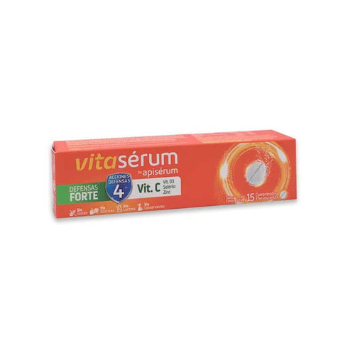 Vitaserum By Apiserum Defensas Forte Vit C 15 Tablets Jag Couture Beauty