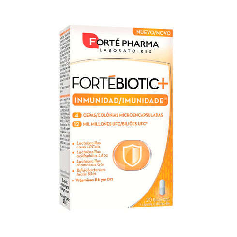 Forté Pharma Fortebiotic+ Immunity 20 Capsules - Jag Couture Beauty