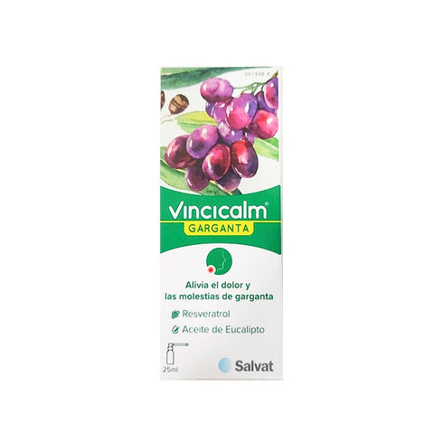 Salvat Vincicalm Throat Spray 25ml Jag Couture Beauty