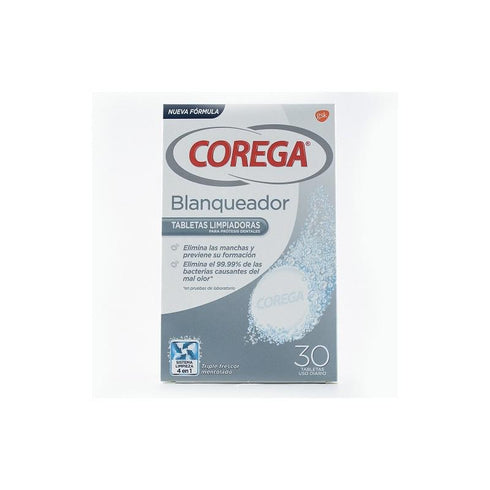 Gsk Corega™ Blanqueador 30 Tabletas Efervescent Jag Couture Beauty