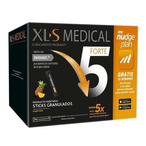 Xls Medical Forte-5 90 Stick Pineapple Flavoured Granules - Jag Couture Beauty