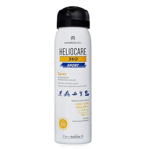 Heliocare 360º Sport Sunscreen Spray Spf50 100ml Jag Couture Beauty