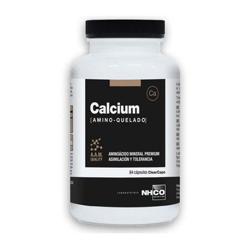 Nhco - Calcium - Amino Chelated Calcium - 84 Capsules - Jag Couture Beauty