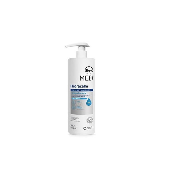 BE+Med Hidracalm Body Cream 1000ml - Jag Couture Beauty