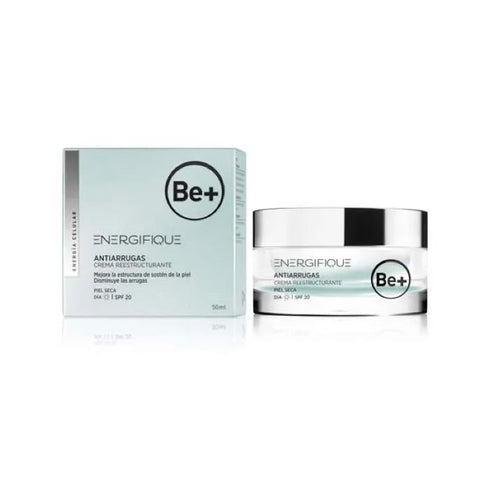 BE+ Energifique Anti-Wrinkle Day Cream For Dry Skin 50ml - Jag Couture Beauty