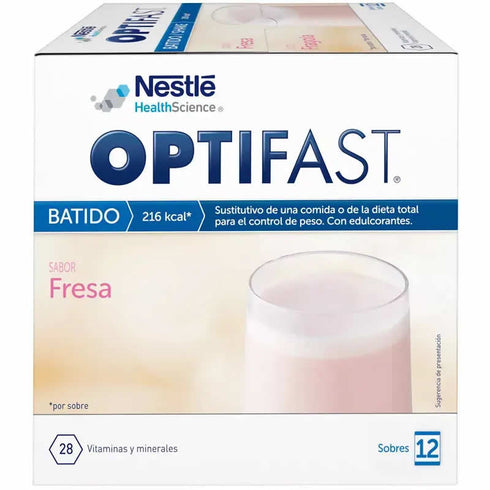 Optifast Strawberry Smoothie 12x55g - Jag Couture Beauty