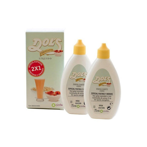 Cinfa Dols Sweetener Liquid 75+75ml - Jag Couture Beauty