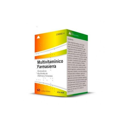 Farmasierra Multivitamin 60 Tablets - Jag Couture Beauty