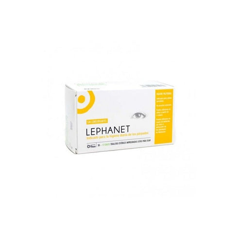 Lephanet Augenlid- und Wimpernhygiene 30+12 Tücher
