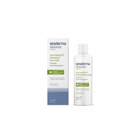 Sesderma Seskavel Anti-Greasy Shampoo and Dandruff 200ml - Jag Couture Beauty