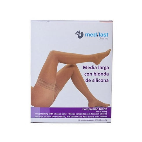 Medilast Long Stockings Blanc Blonda R110 Small - Jag Couture Beauty