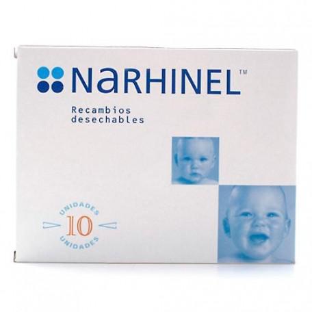 Novartis Narhinel Disposable Spare Parts For Nasal Aspirator 10 Units - Jag Couture Beauty