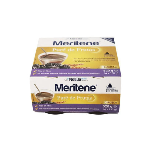 Meritene Resource Fruit Purée Varied Plum Puree 4 Uts - Jag Couture Beauty