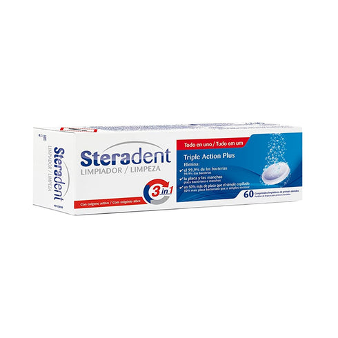 Steradent Active Plus 60 Tablets - Jag Couture Beauty