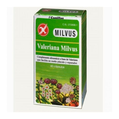 Milvus Valeriana 60 Capsules Jag Couture Beauty