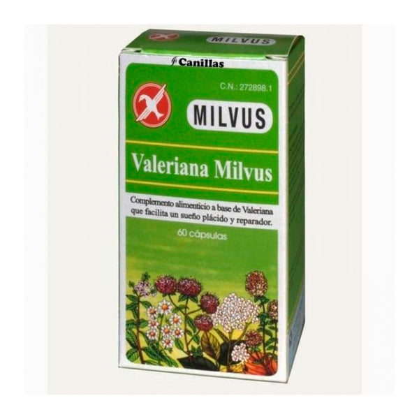 Milvus Valeriana 60 Capsules Jag Couture Beauty