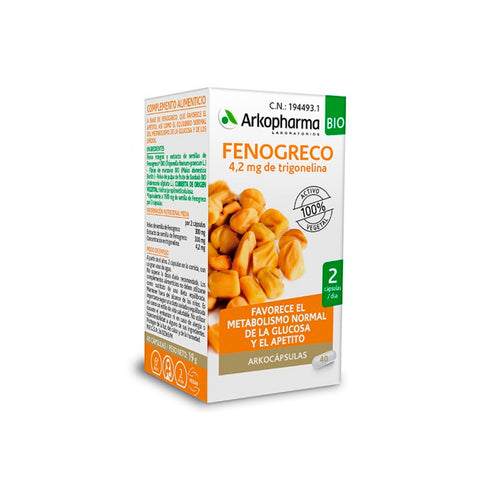 Arkopharma Fenugreek 48 Capsules - Jag Couture Beauty