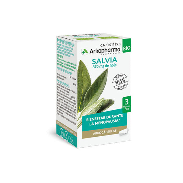 Arkopharma Arkocapsulas Sage 45 Capsules Jag Couture Beauty
