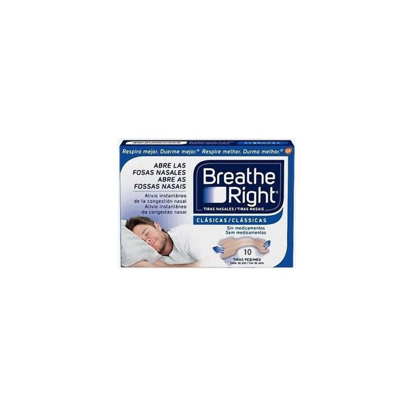 Breathe Right Nasenstreifen Kleine Größe 10 Einheiten