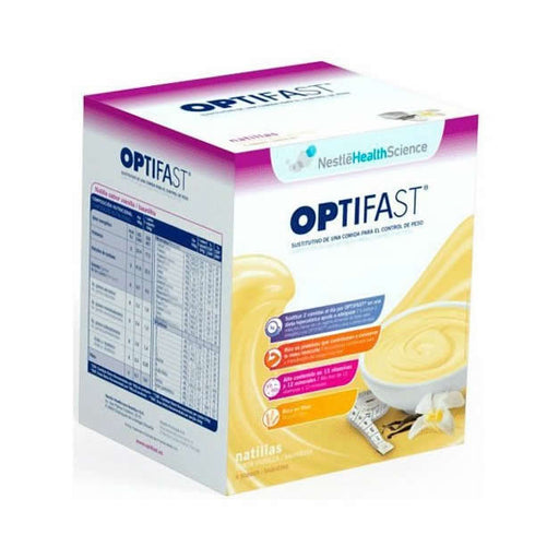 Optifast Natillas Sabor Vainilla 9 Sobres - Jag Couture Beauty