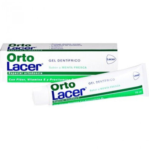 Ortolacer Gel Dental Sabor Menta 75ml - Jag Couture Beauty